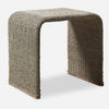 Calabria Woven Seagrass End Table thumbnail 0