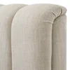 Bed Frame Kayden Albury Beige, by Eichholtz USA, 89.37" width x 52.36" height x 103.15" depth thumbnail 1