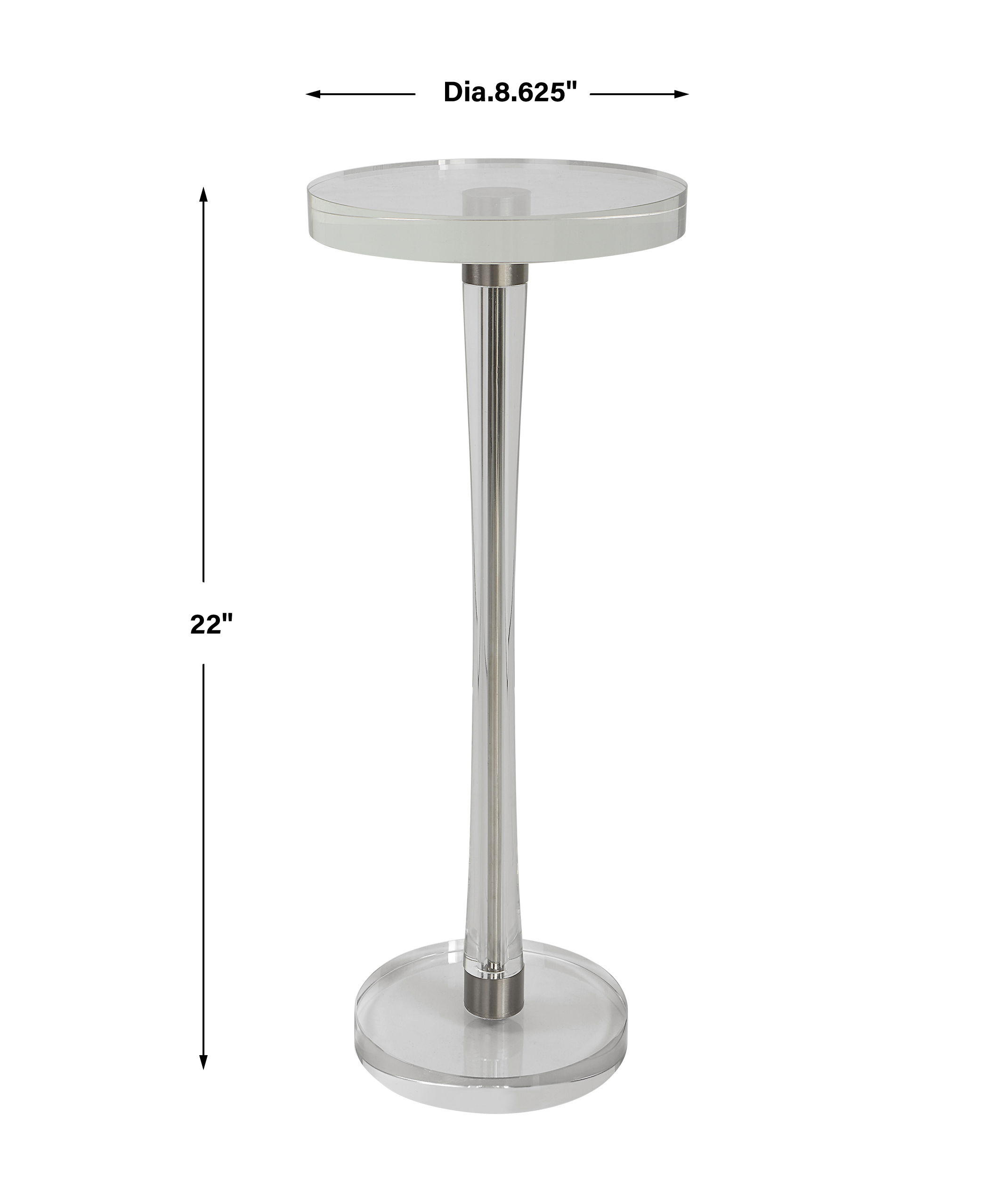 Pria Crystal Drink Table large image 