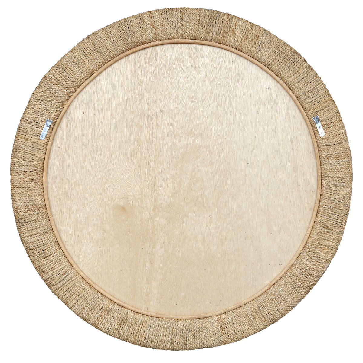 Mariner Natural Round Mirror, by Uttermost, 3'11" width x 3'11" height x 3.38" depth View 7
