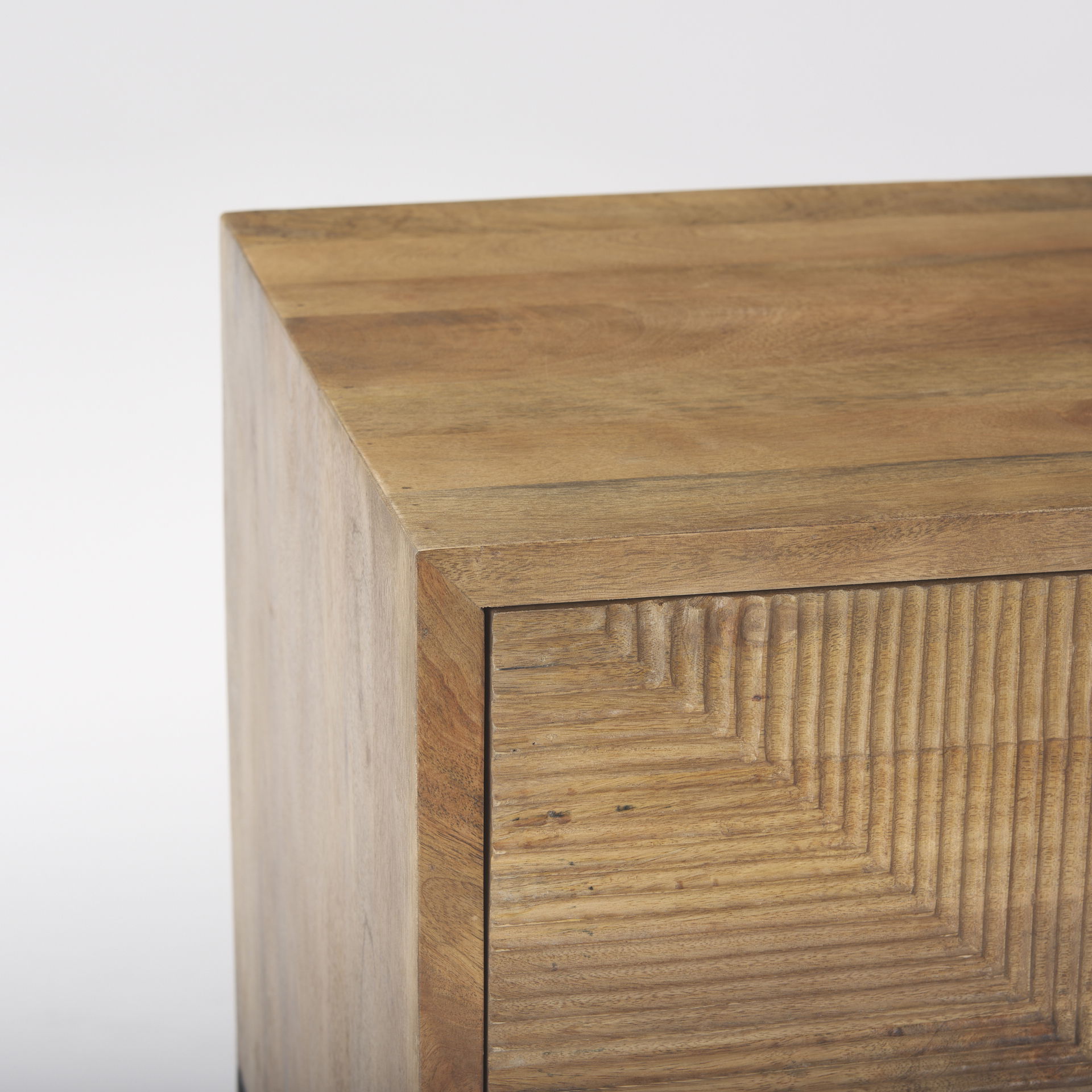 Cairo 22.0L x 22.0W x 26.0H Wood 2 Drawer Accent table large image 
