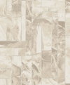 Moonbeams Beige Wallpaper, by York Wall, 24' length x 3' width x 0.02" depth thumbnail