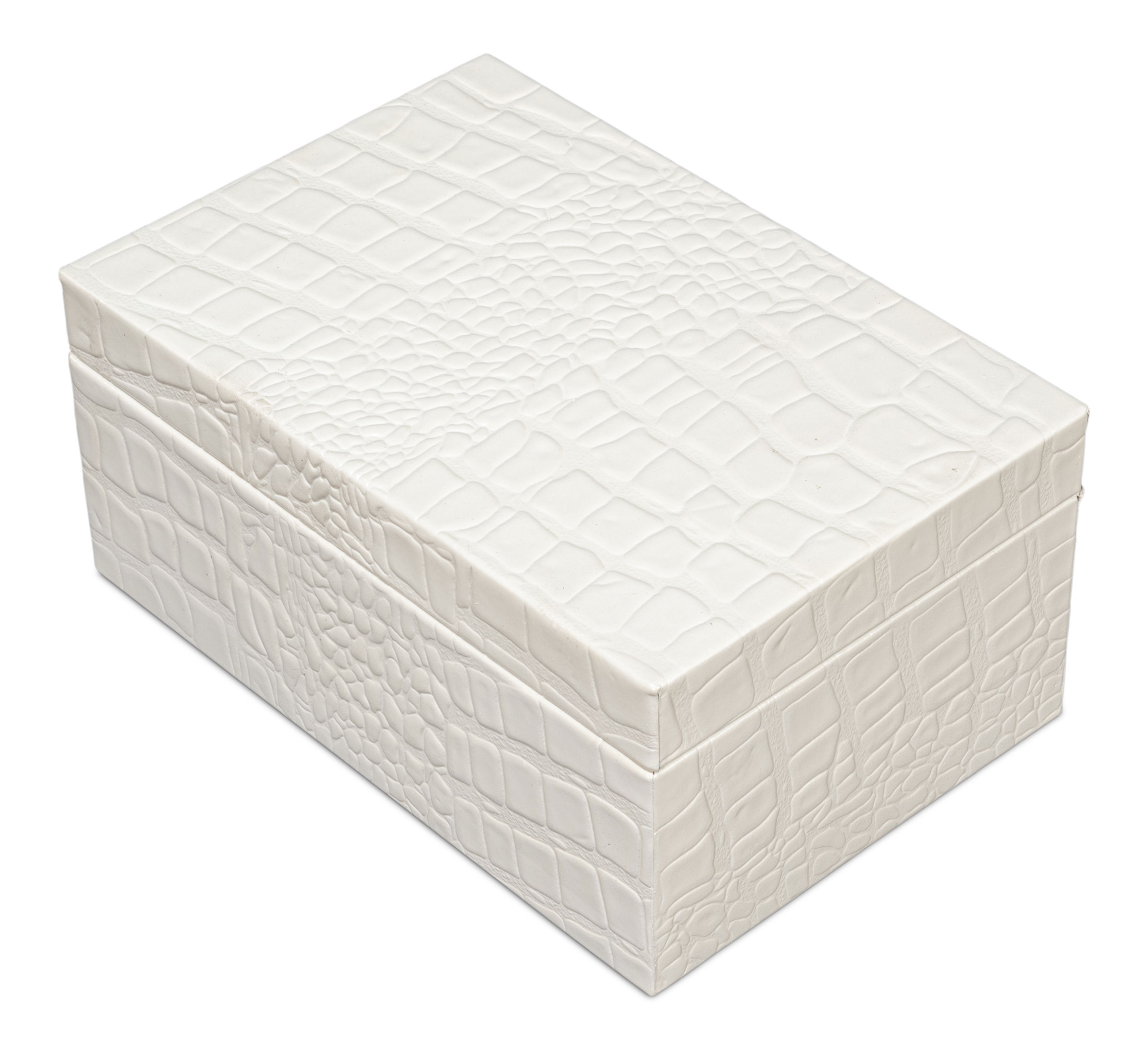 Candece Leather Box  Pearl  S/2 large image 