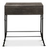 Grey Leather Shagreen Box On Stand, by Sarreid, 10" length x 2' width x 2'1" height thumbnail 3