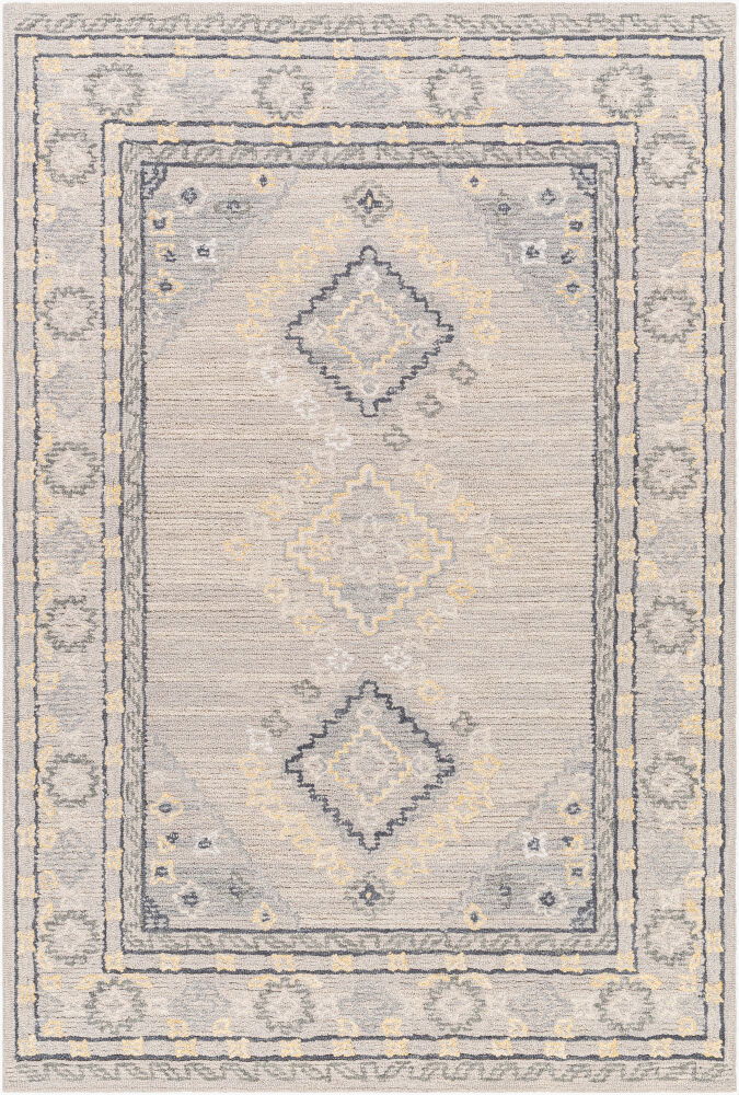 Addyson Handmade Rug, by Surya, 1'6" length x 1'6" width