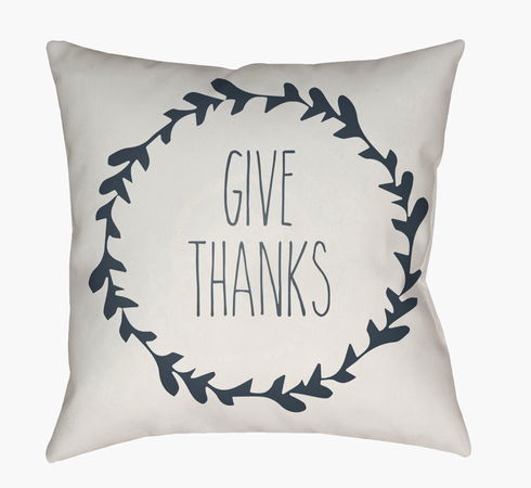Wreath Accent Pillow