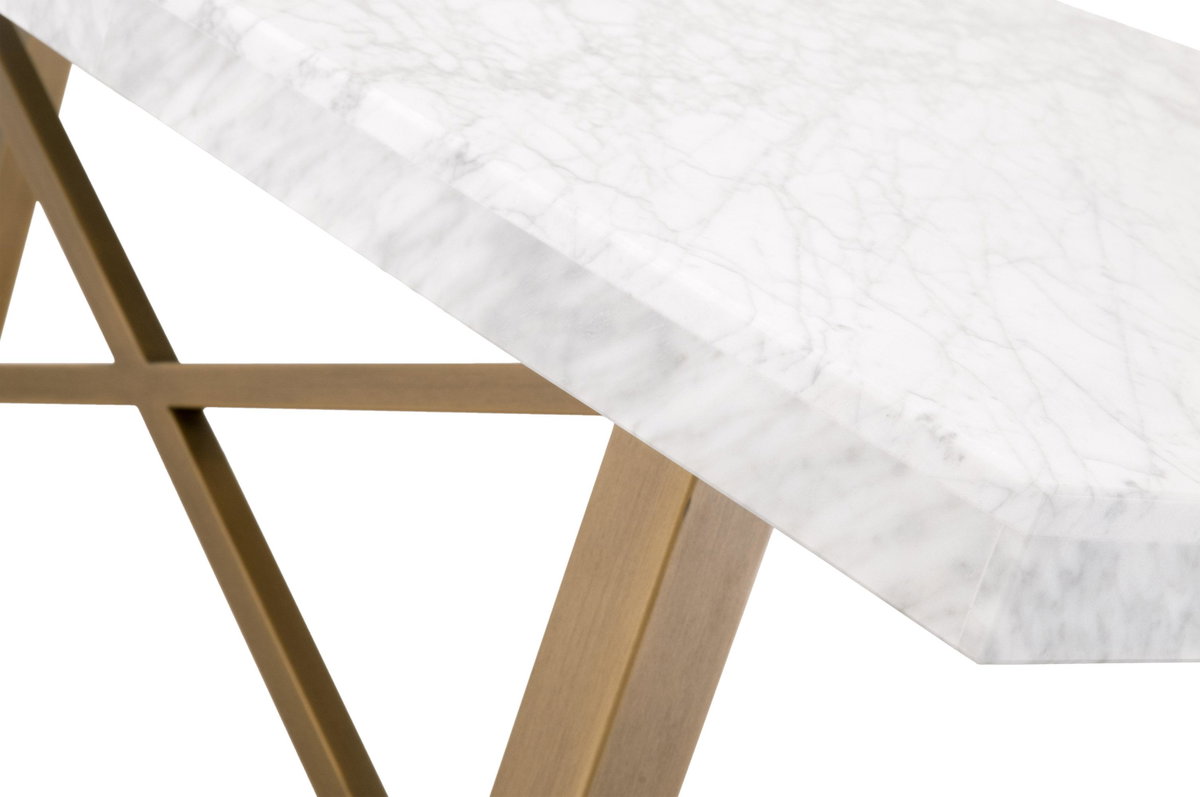 Carrera Dining Table, by Essentials for Living, 86.5" width x 30.5" height x 39.5" depth View 4