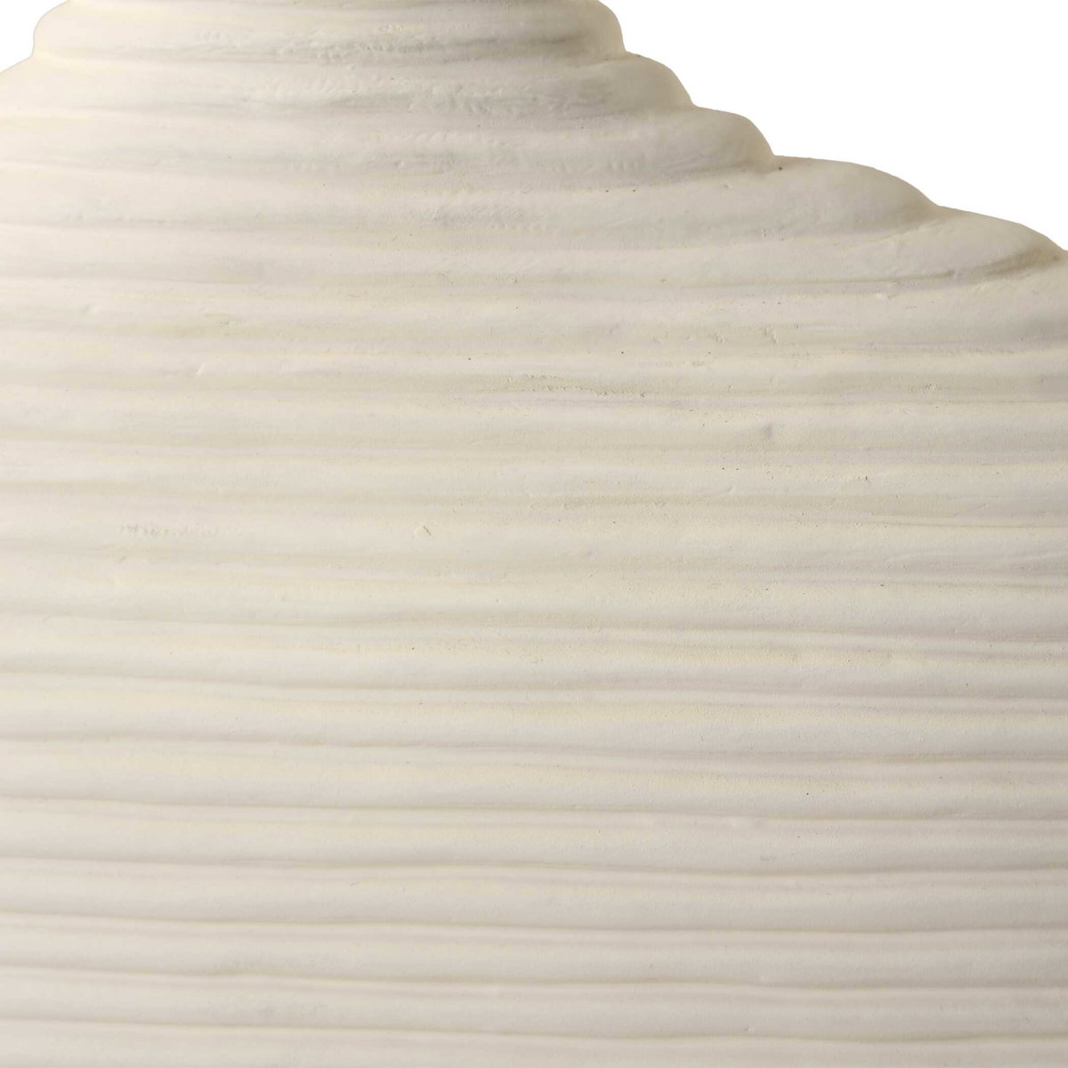 Duostacked Matte White Vases Set/2, by Uttermost, 10.5" width x 18" height x 4" depth View 3