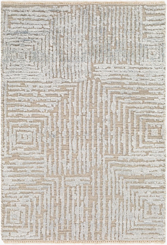Lora Handmade Rug, by Surya, 3' length x 2' width
