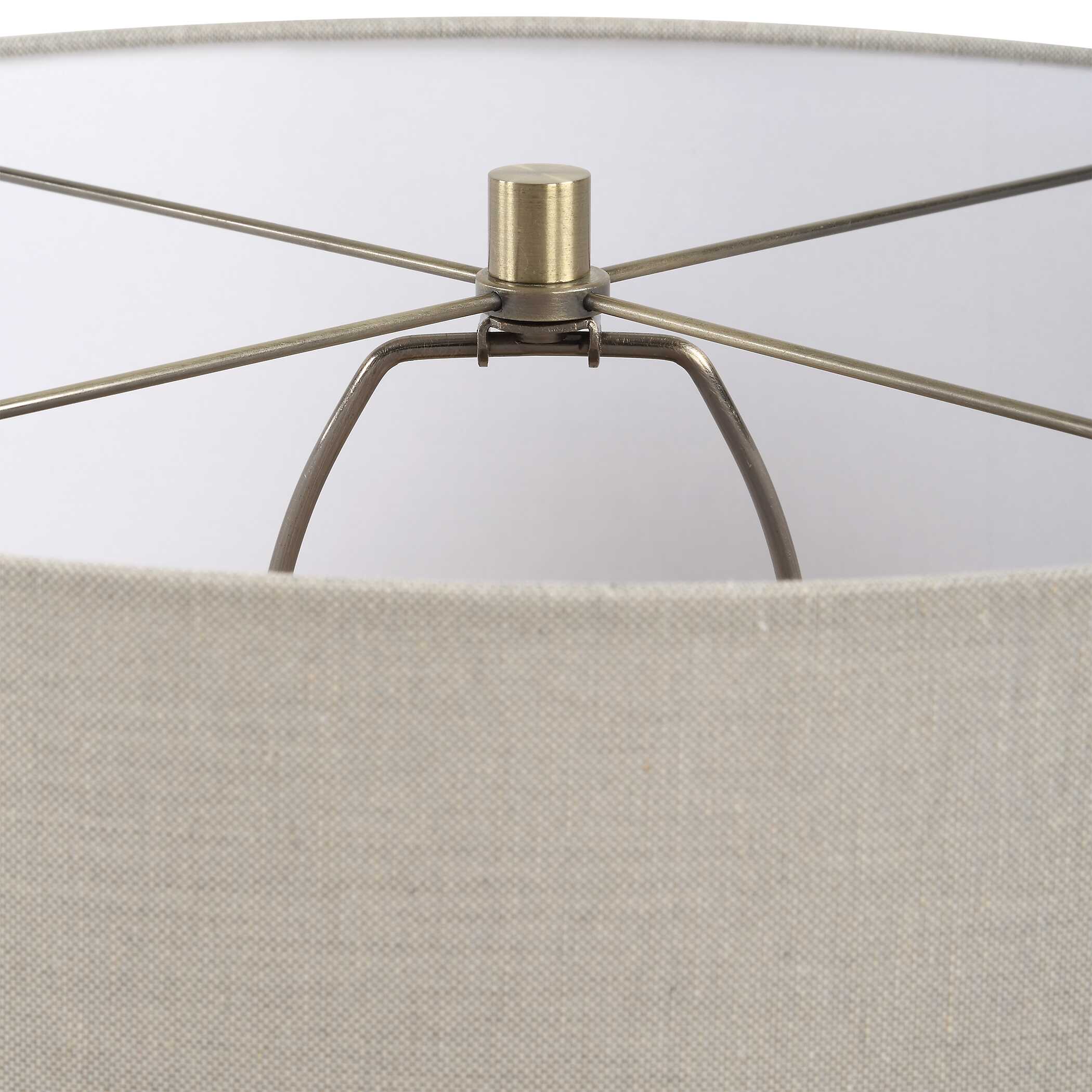 Maliyah Linen Table Lamp large image 