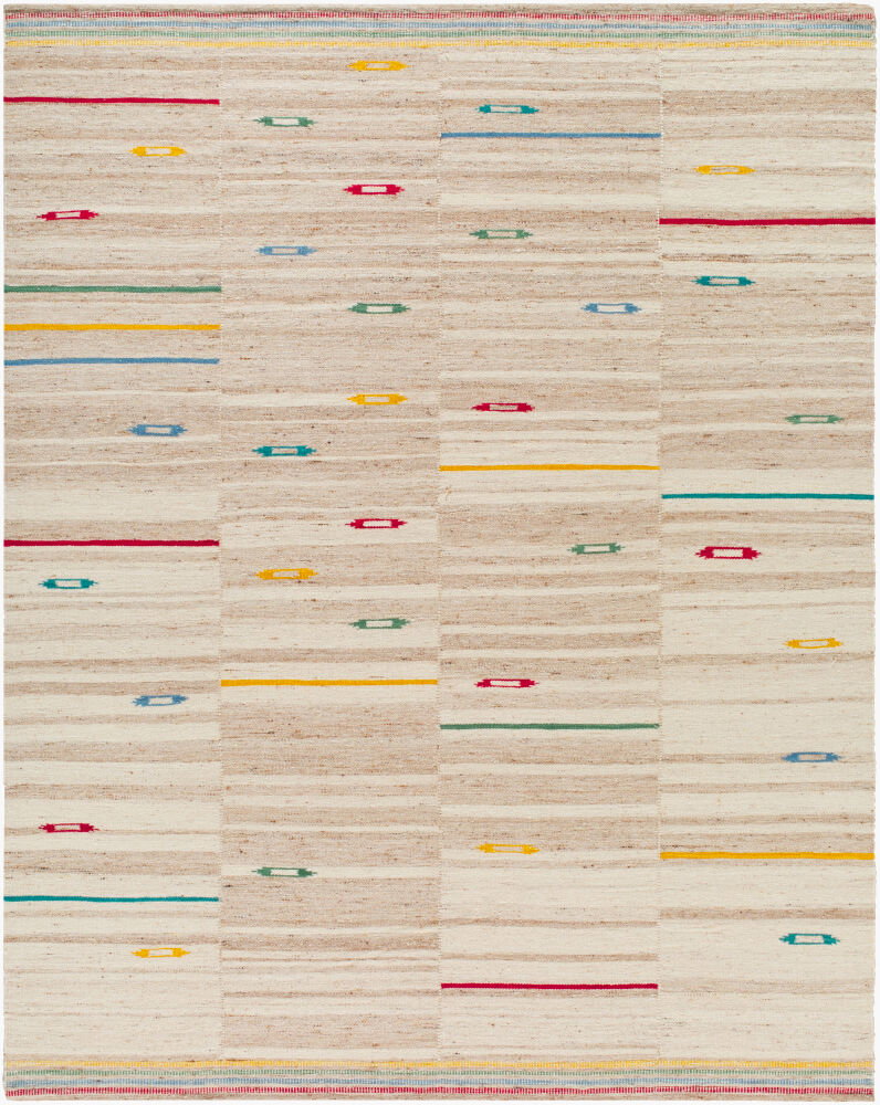 Stockholm Handmade Rug, by Surya, 1'6" length x 1'6" width