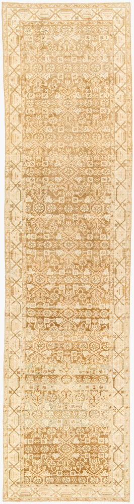 Antique One of a Kind Handmade Rug, by Surya, 13'2" length x 3'4" width
