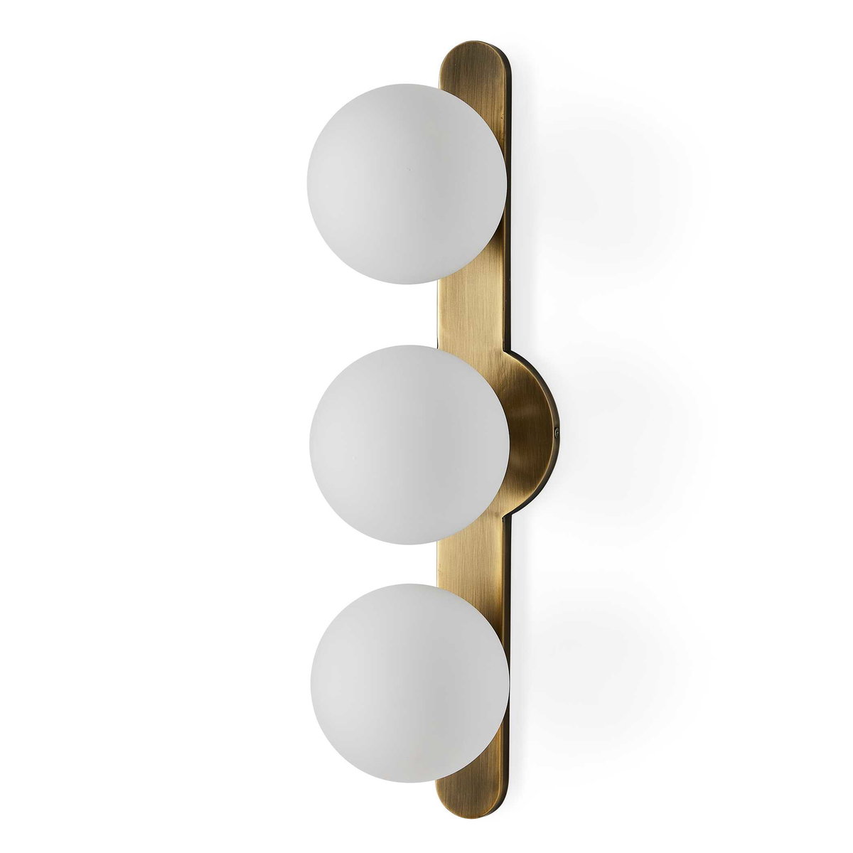 Droplet Mid-Century 3 Light Sconce, Pendant by Uttermost, 5" width x 22" height x 7.25" depth View 3