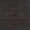 Giselle I 40L x 16W Dark Brown Fir Veneer 3 Drawer Accent Cabinet thumbnail 7