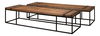 Antique Doors Coffee Table, by Sarreid, 82" length x 50" width thumbnail 10