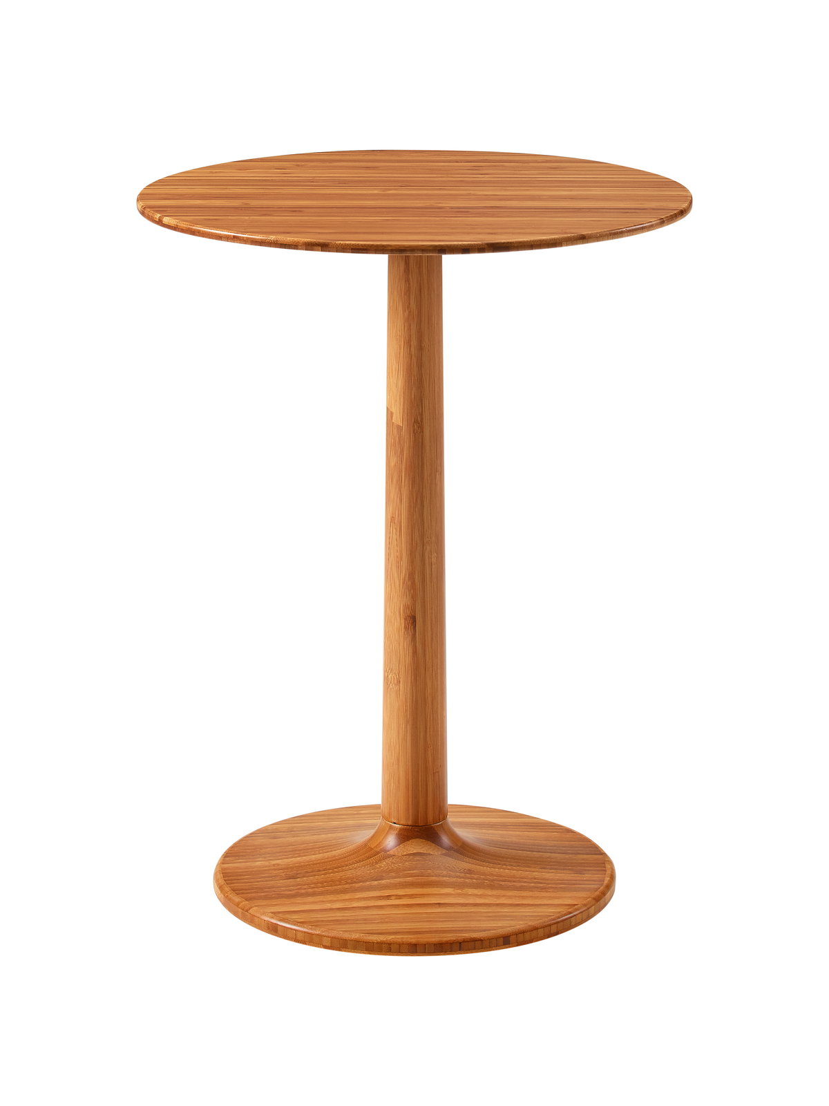 Sol Side Table, Amber, Desk by Greenington, 16" length x 16" width x 20.75" height View 1