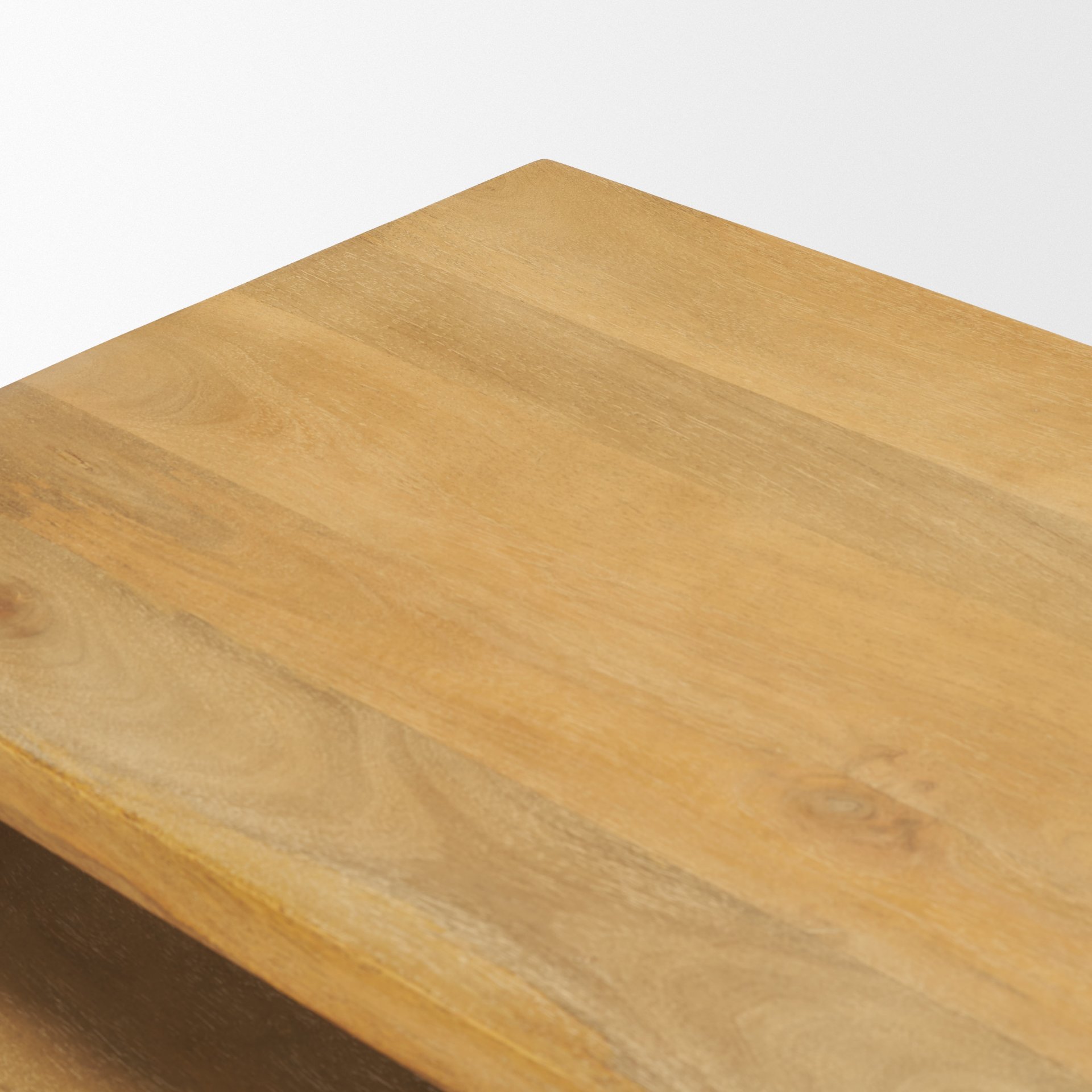 Alanna 22.0L x 15.0W x 22.0H Set of 2 Brown Wood Nesting Accent Tables, Side & End Table by Mercana, 22" length x 15" width x 22.25" height View 12