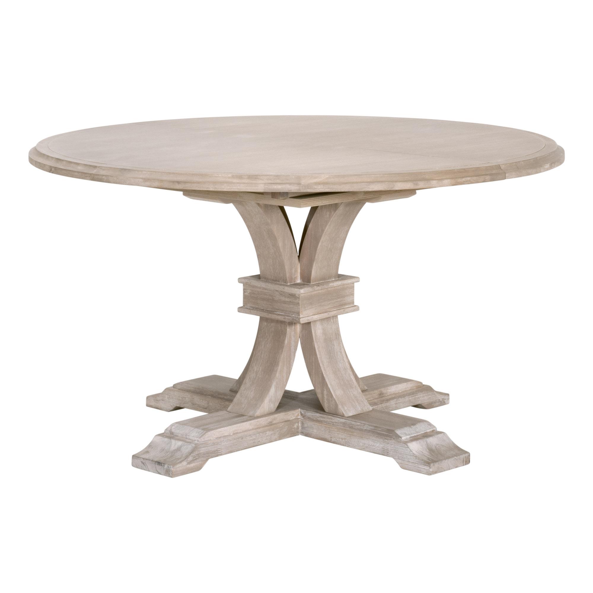 Devon 54' Round Extension Dining Table large image 