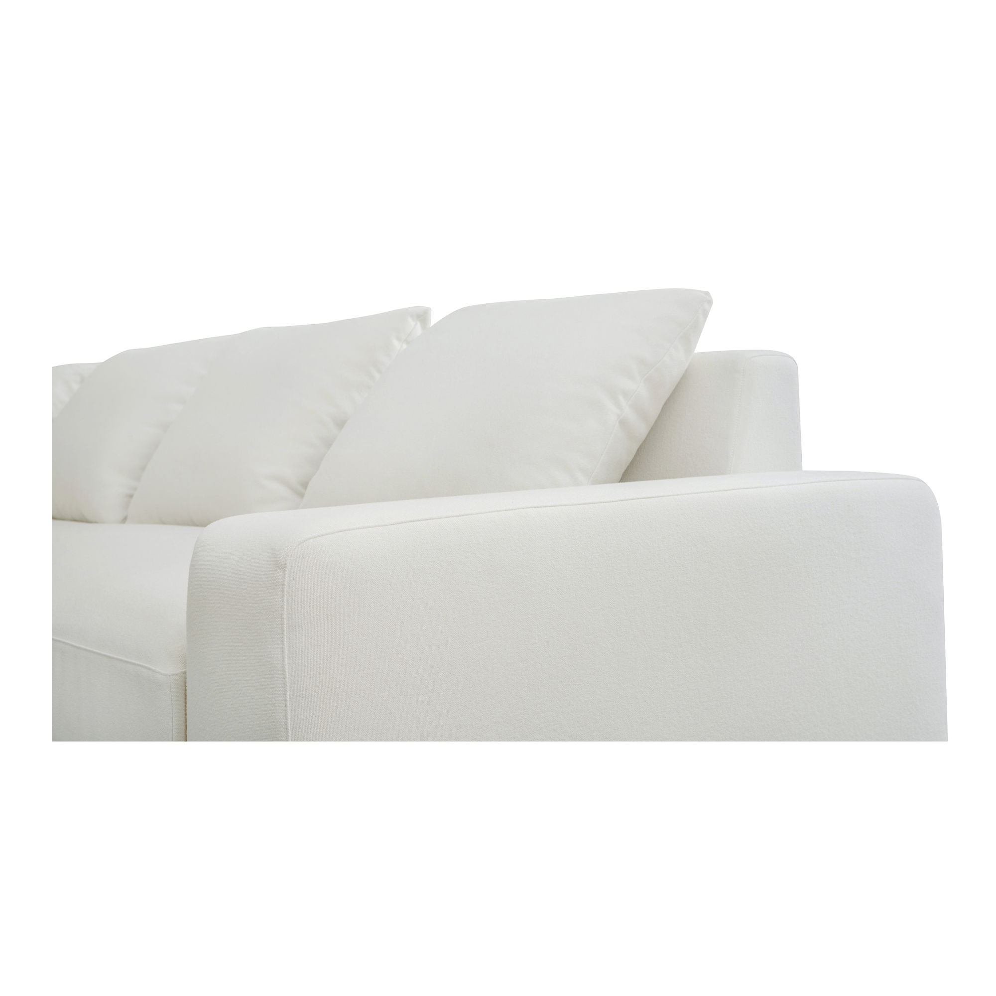 Thomas Left Sectional Ivory large image 