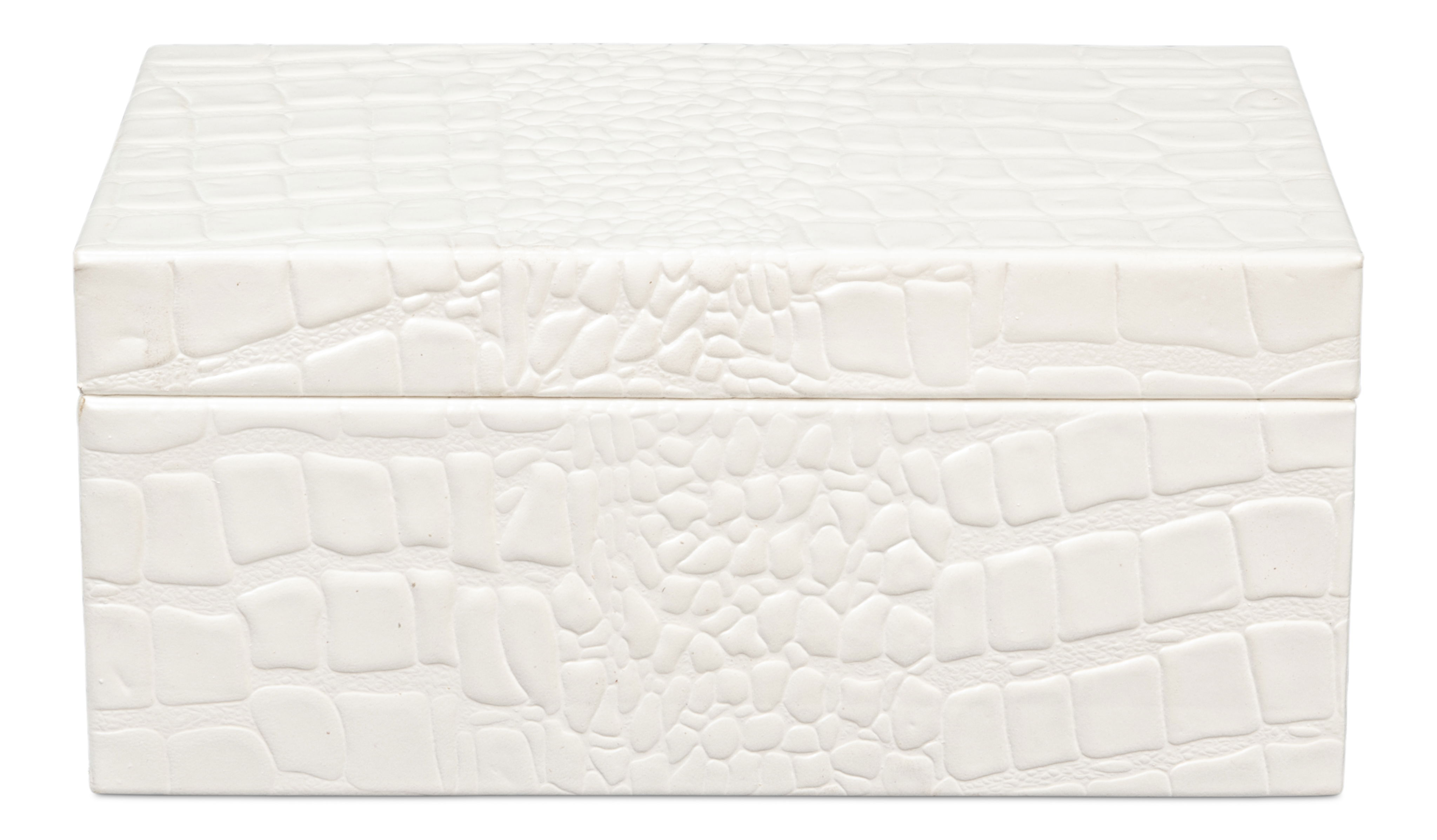 Candece Leather Box  Pearl  S/2 large image 