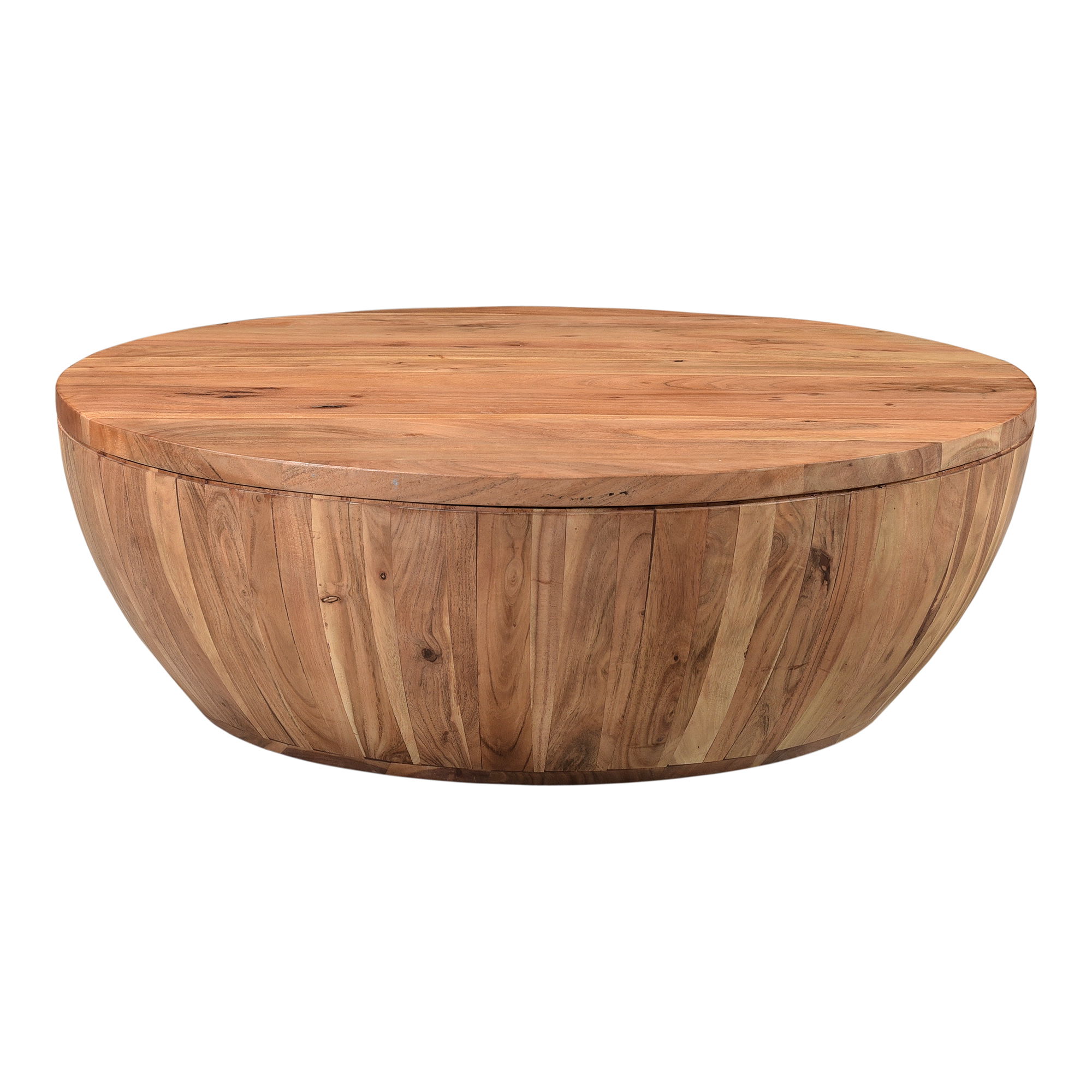 Eske Coffee Table Natural, by Moe's Home, 35.5" width x 12" height x 35.5" depth View 1