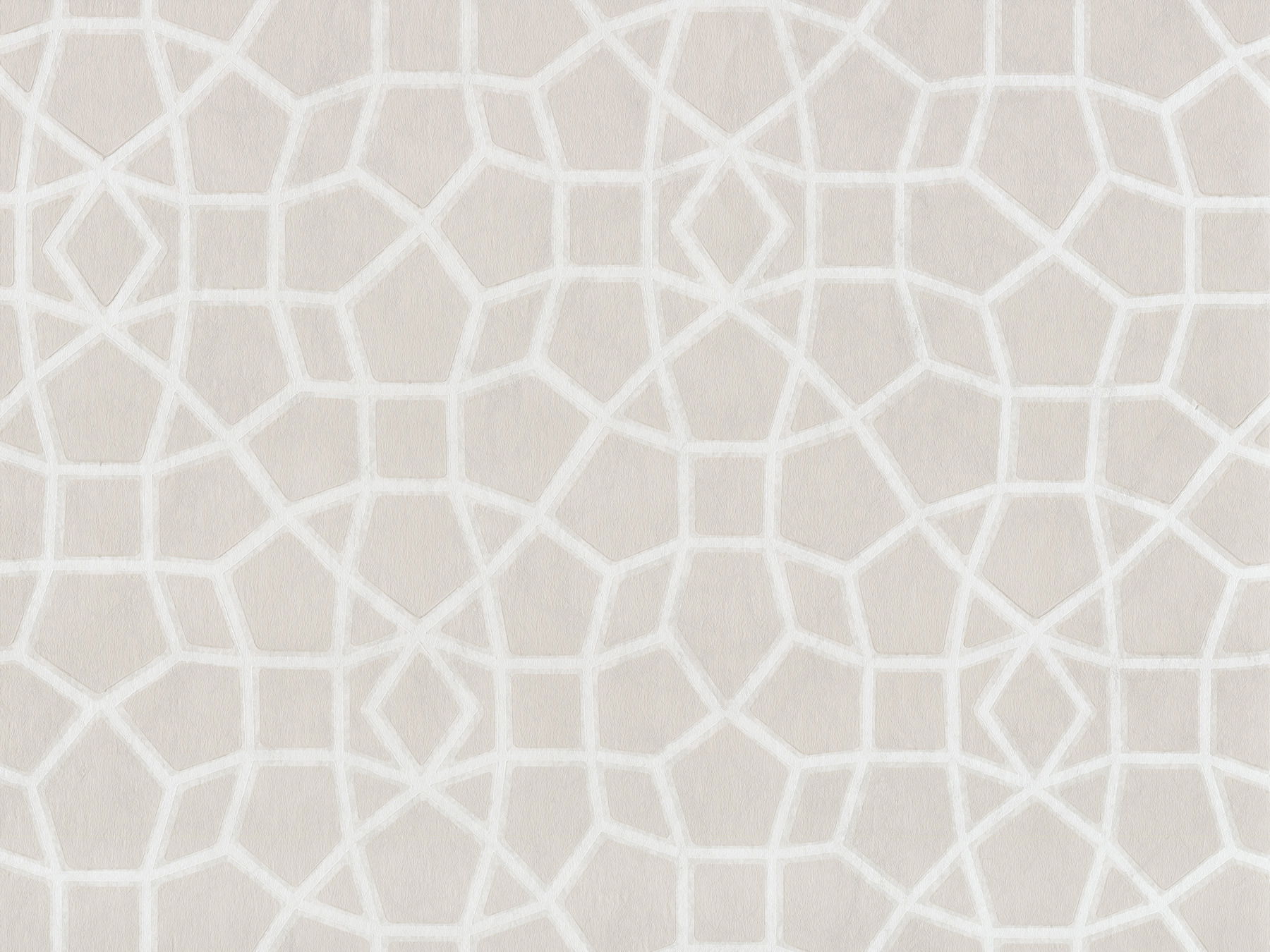 Sculptural Web Cream Wallpaper large image 