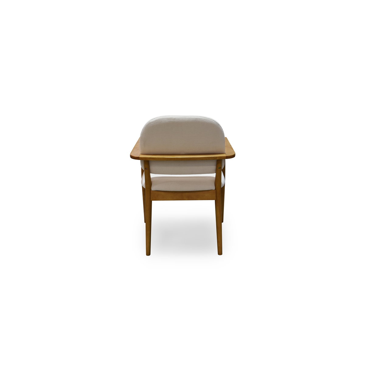 Norrie Dining Chair Cream, by Moe's Home, 24.41" width x 33.46" height x 24.41" depth View 5