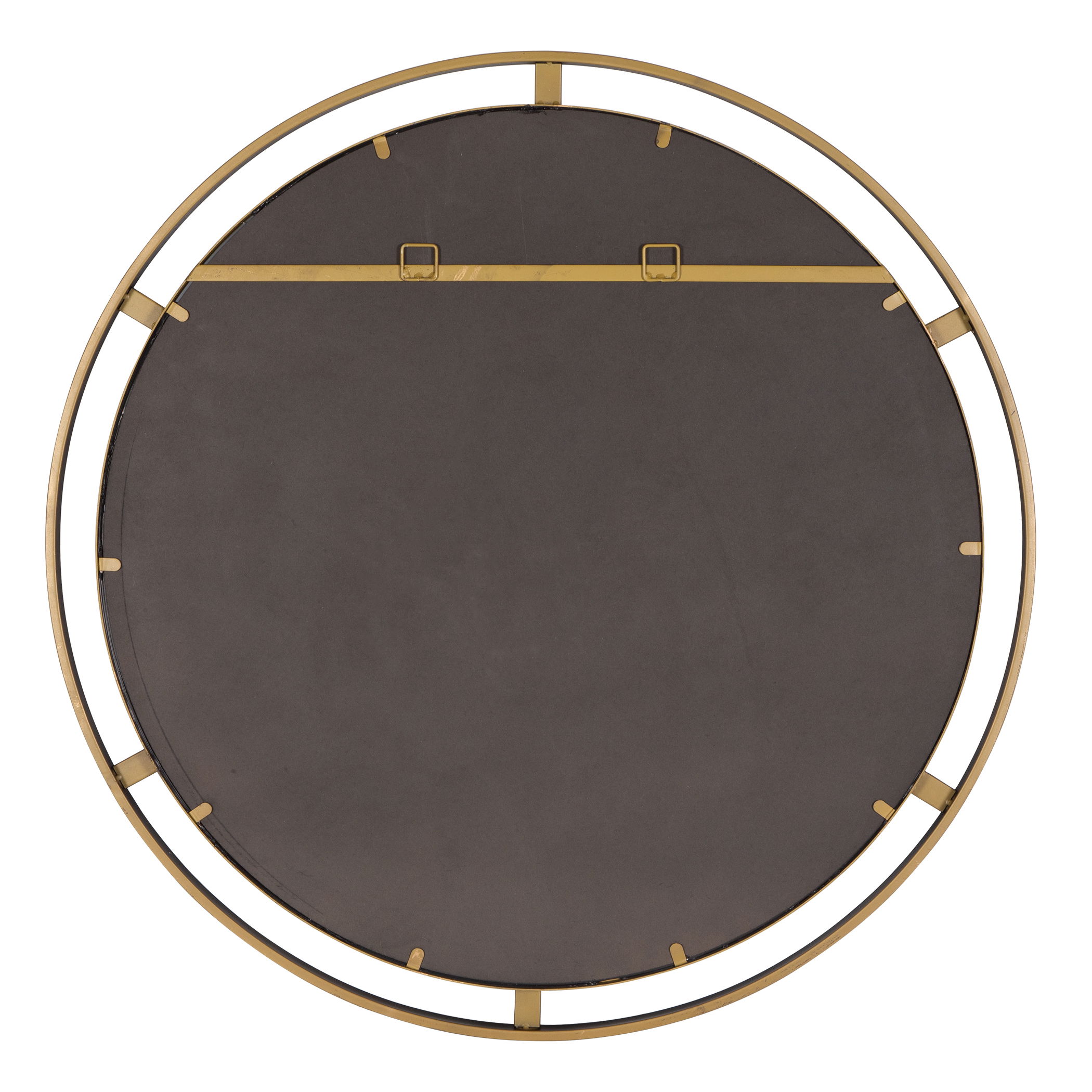 Carrizo Bronze Round Mirror large image 