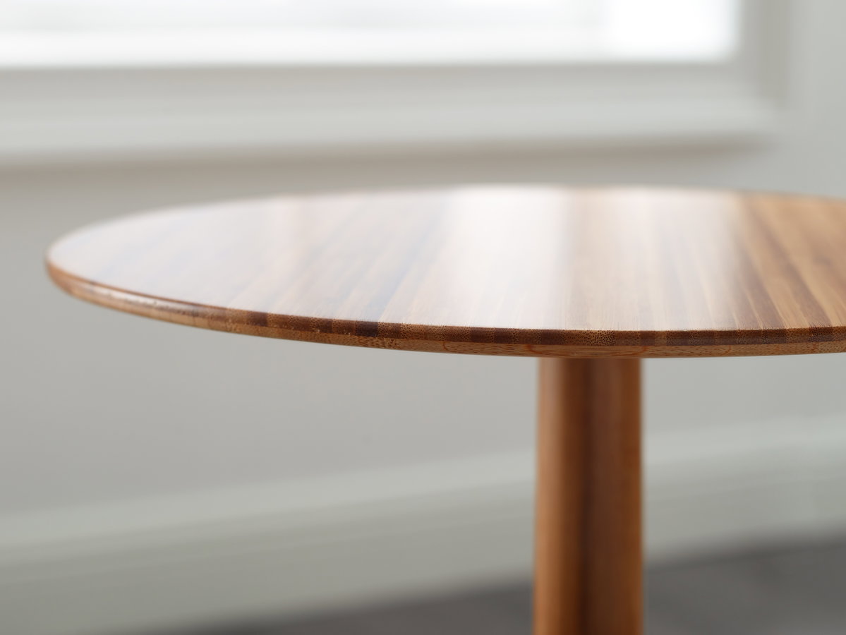 Sol Side Table, Amber, Writing Desk by Greenington, 16" length x 16" width x 20.75" height View 2