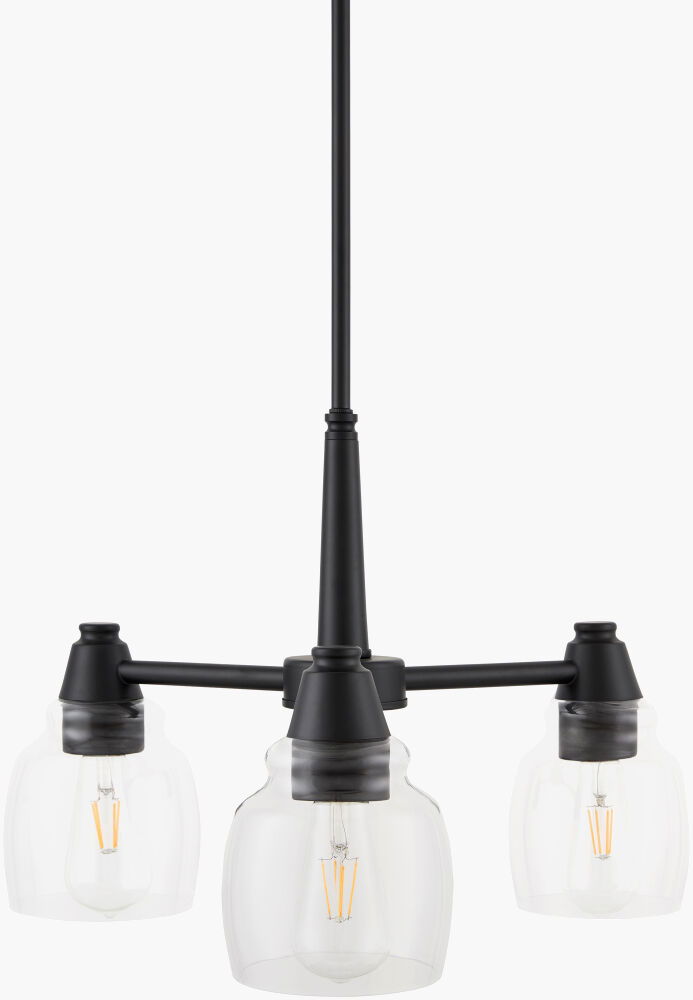 Tarrega Chandelier, by Surya, 21" length x 21" width x 14" height