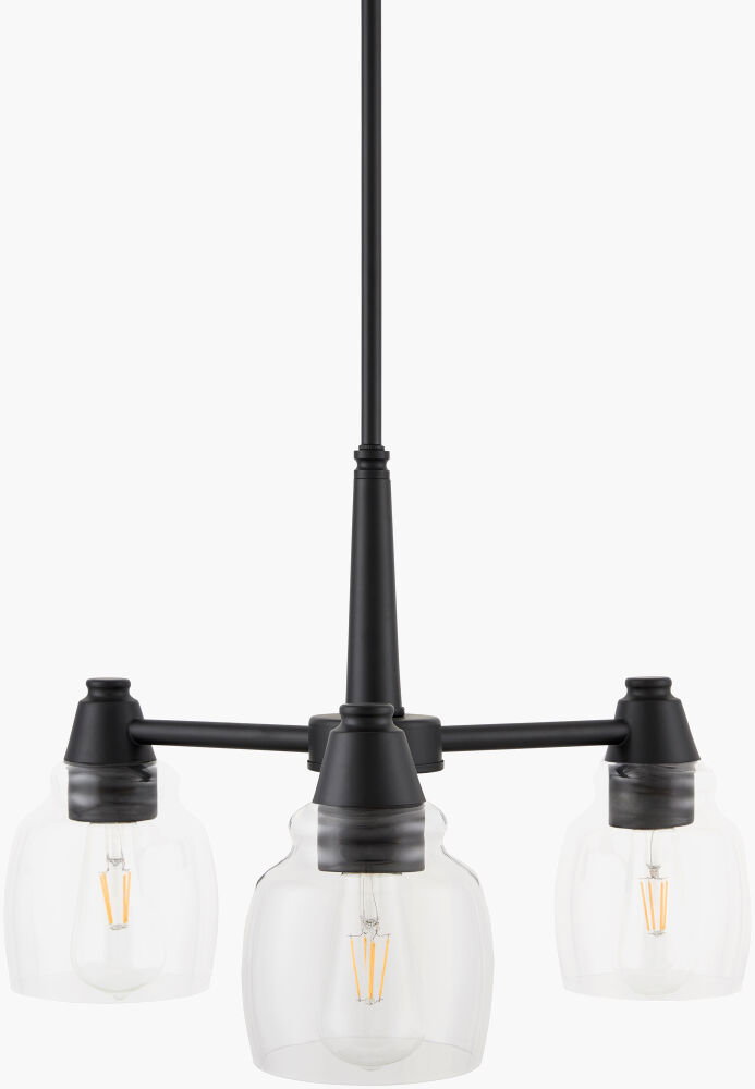 Tarrega Chandelier, by Surya, 21" length x 21" width x 14" height