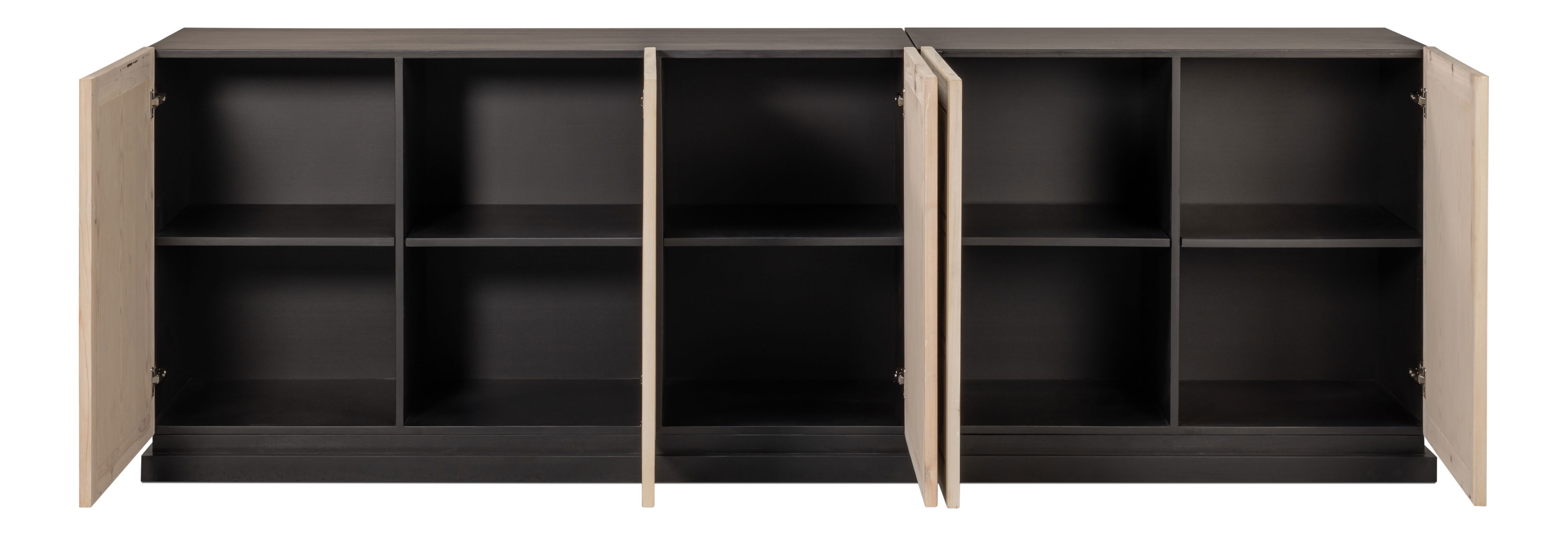 Nadir Sideboard, Cabinets & Sideboard by Sarreid, 107" length x 18" width x 36" height View 9