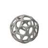 Spiro 6L x 6W Off-White Hollow Decorative Orb thumbnail 0