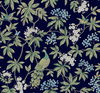Peacock Estate Navy Wallpaper thumbnail 0