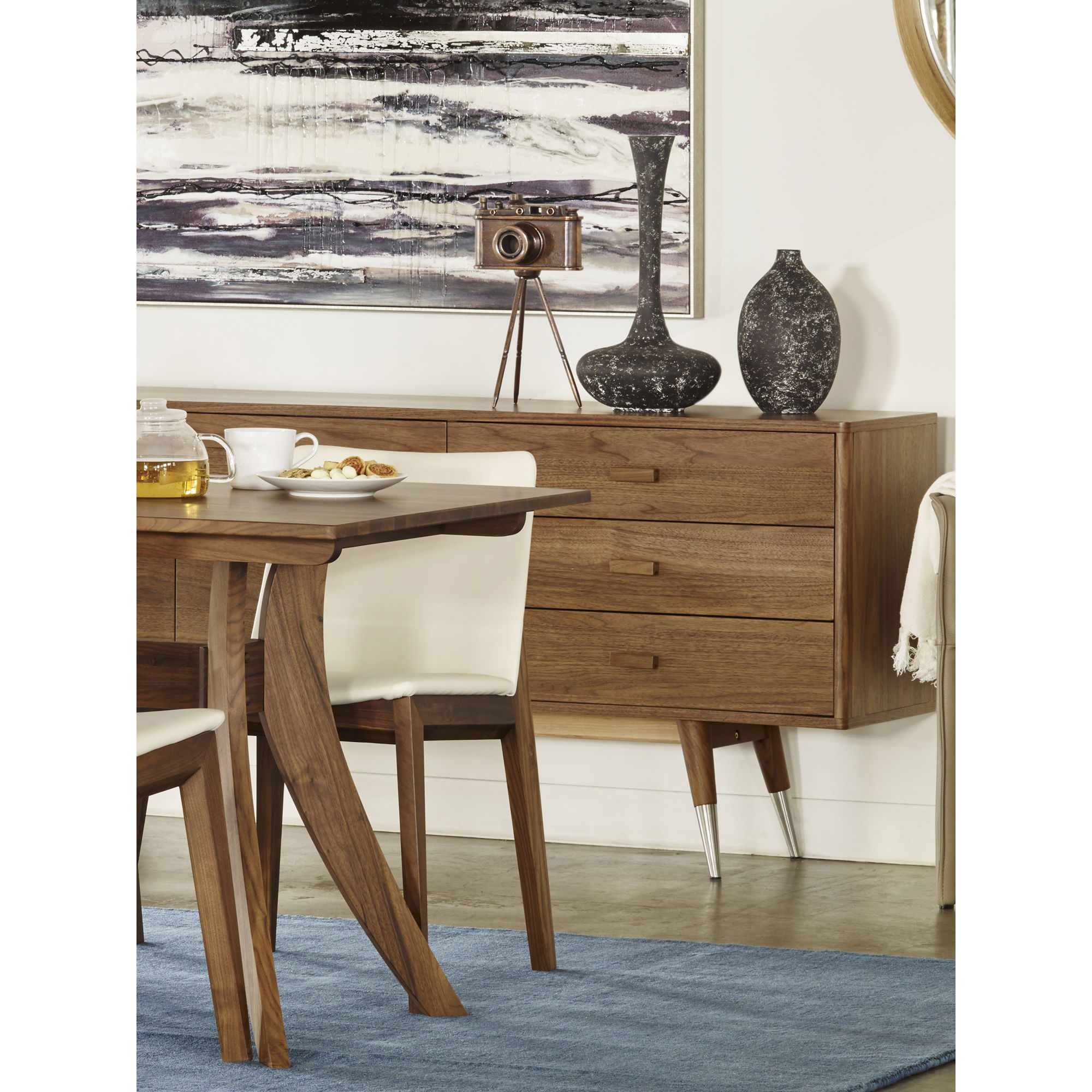 Sienna Small Sideboard Brown large image 