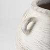 Misha  Cream Ceramic Floor Vase, by Mercana, 25.2" length x 25.2" width x 22.44" height thumbnail 6