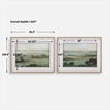 Warm Valley Framed Prints Set/2, Painting by Uttermost, 36.5" width x 28.6" height x 1.62" depth thumbnail 3