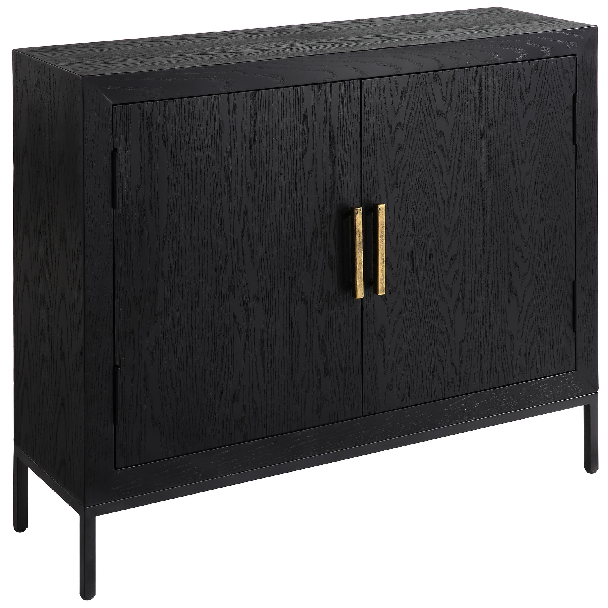 Front Range Dark Oak 2 Door Cabinet large image 