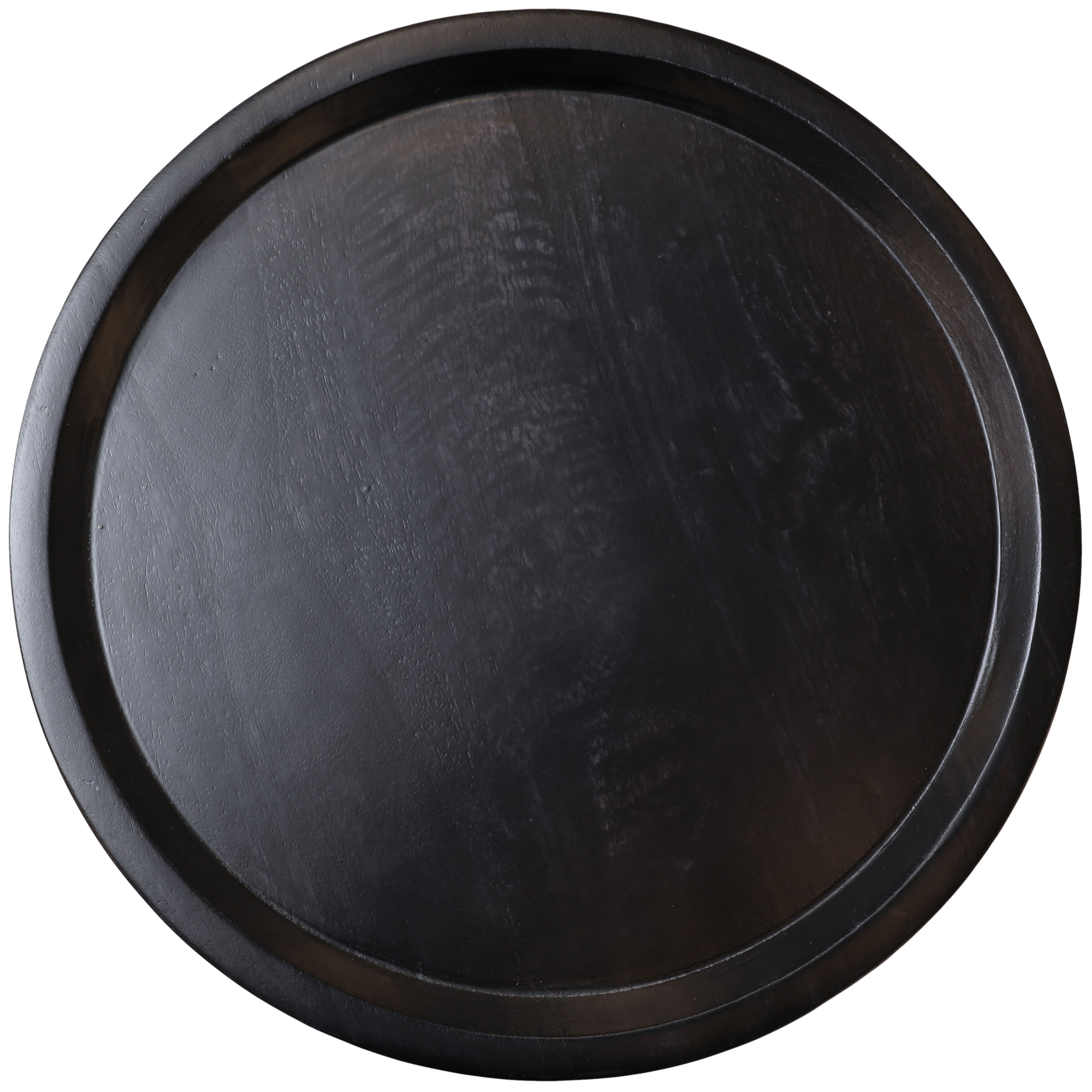 Bordon Side Table Black, Side & End Table by Dovetail, 16" width x 22" height x 16" depth View 3