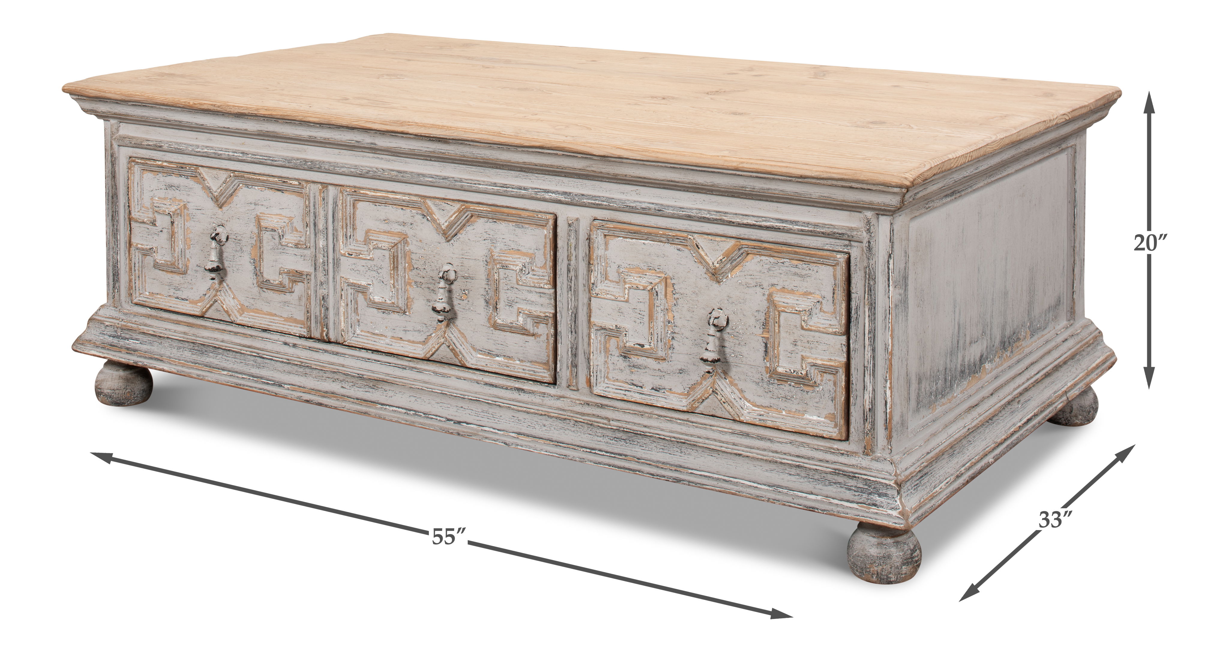 Base And Crown Coffee Table large image 