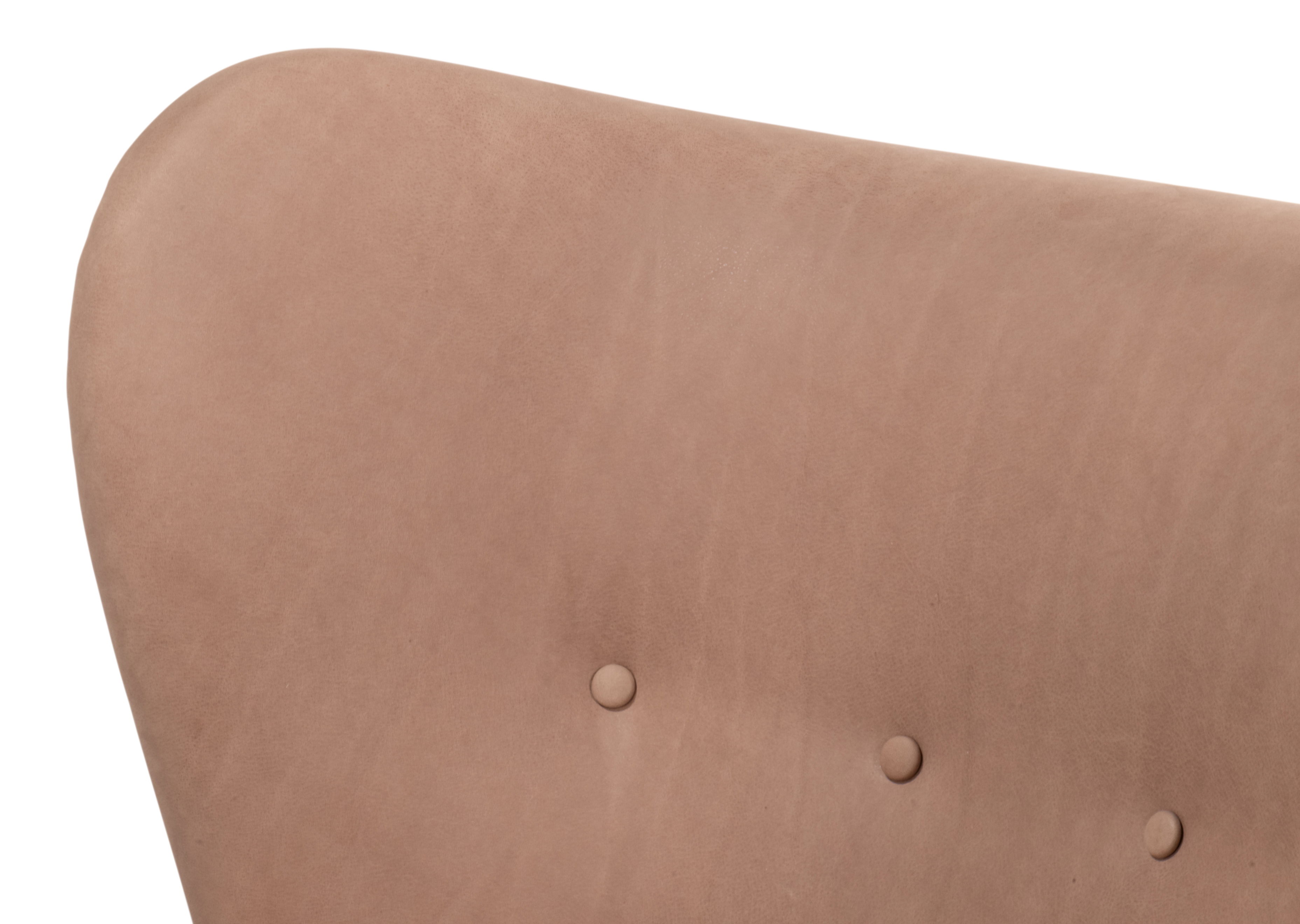 Lombard Wing Chair,Greece Grey Leather large image 