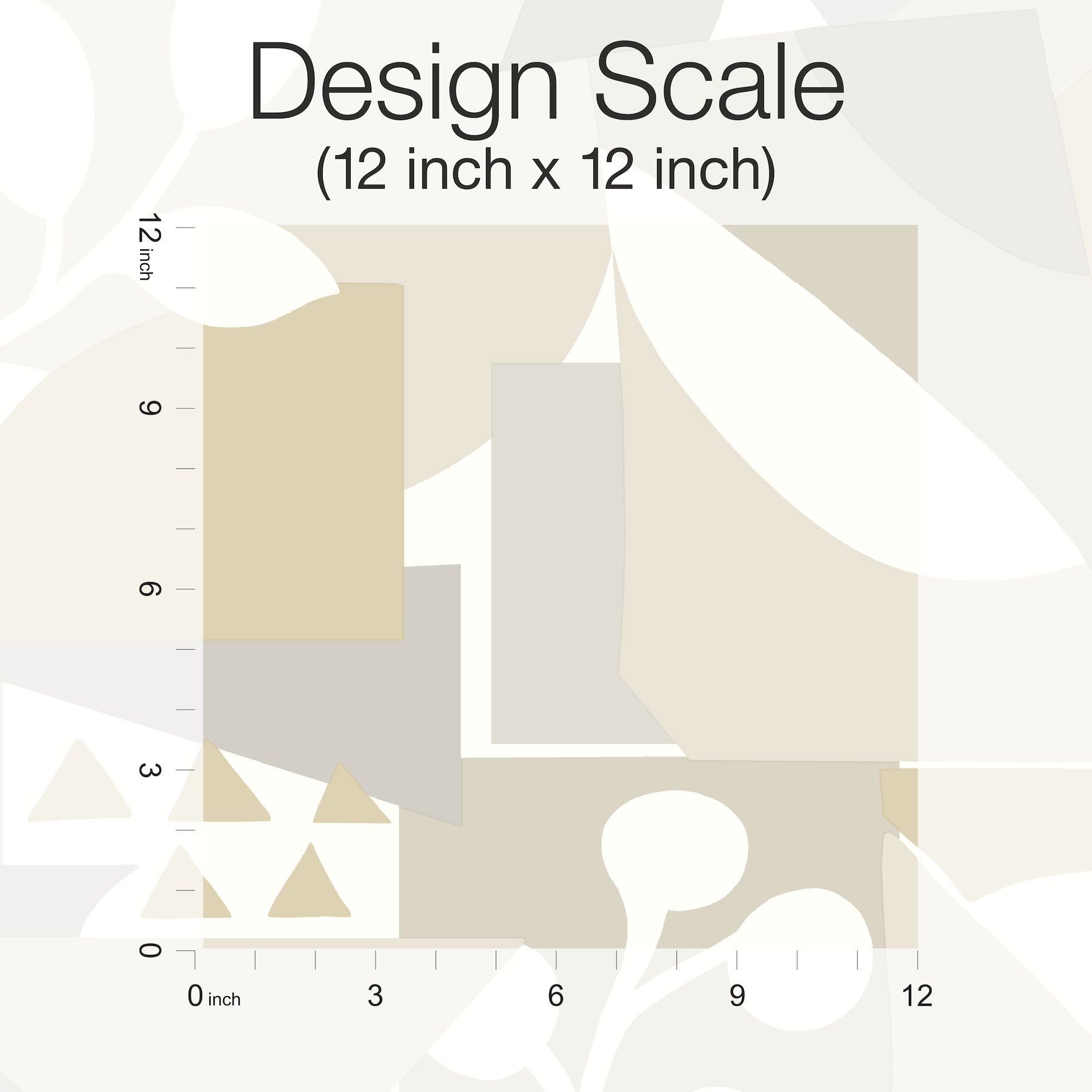 Cut Outs Neutral Wallpaper, by York Wall, 27' length x 2'3" width x 0.02" depth View 4