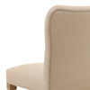 Marcellina Dining Chair Set of 2 Beige, by Dovetail, 19" width x 36.5" height x 25.5" depth thumbnail 6