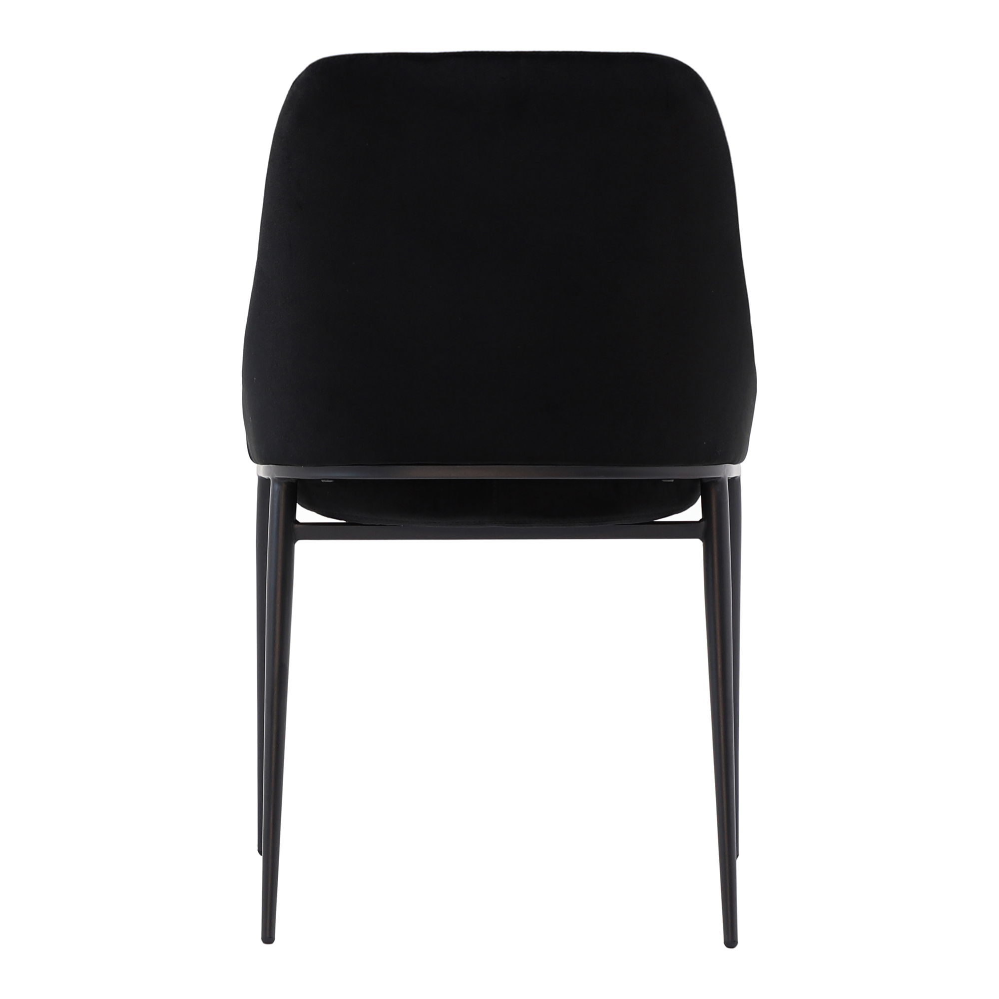 Sedona Dining Chair Shadowed Black Velvet - Set Of Two large image 