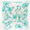 Egrets Accent Pillow, Decorative Pillow by Surya, 20" length x 20" width thumbnail