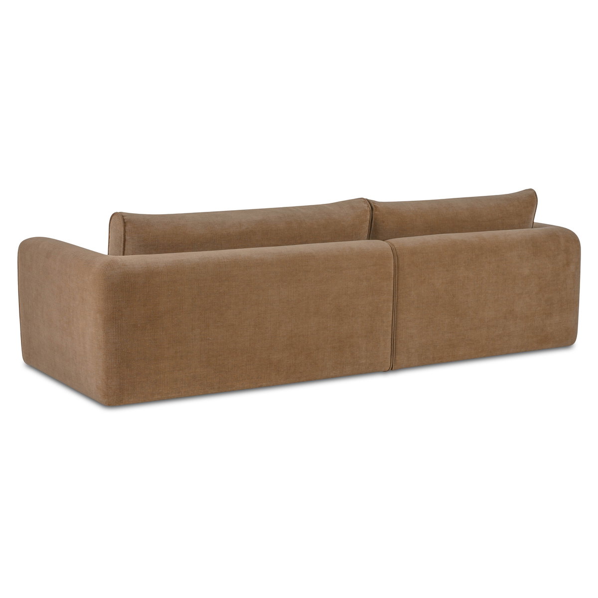 Madrid Left Sectional Taupe, Sectional Sofa by Moe's Home, 112" width x 33.5" height x 65" depth View 2