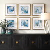 Fresh Start Blue Abstract Prints Set/6, by Uttermost, 19.25" width x 19.25" height x 1.8" depth thumbnail 2