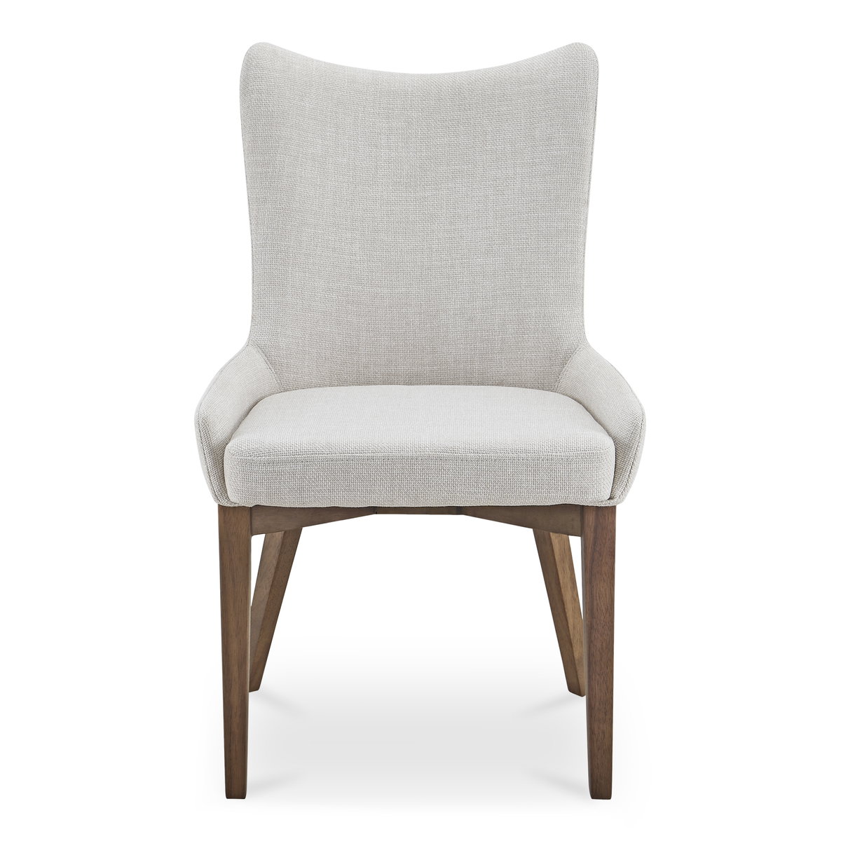 Potter Dining Chair Heather Beige, by Moe's Home, 21.7" width x 36" height x 26" depth View 1