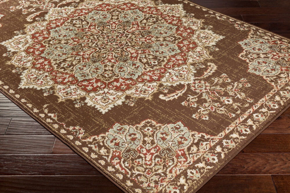 Paramount Machine Woven Rug, by Surya, 9'6" length x 6'7" width
