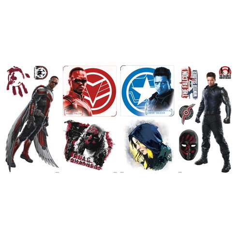 Falcon & The Winter Soldier Wall Decals